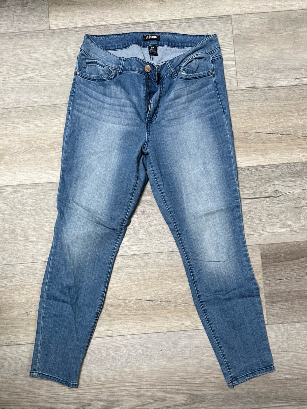 d. jeans Light Blue Women's Skinny Jeans